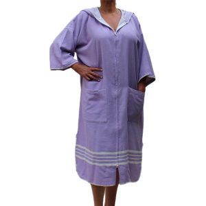 hamamdoekengeluk-poncho-met-rits-lavendel