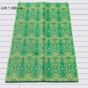 3 - Buiten vloerkleed 120 * 180 cm Smaragd groen - lime