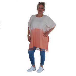 hamamdoekengeluk-tunieken-kort-zalm-tiedye